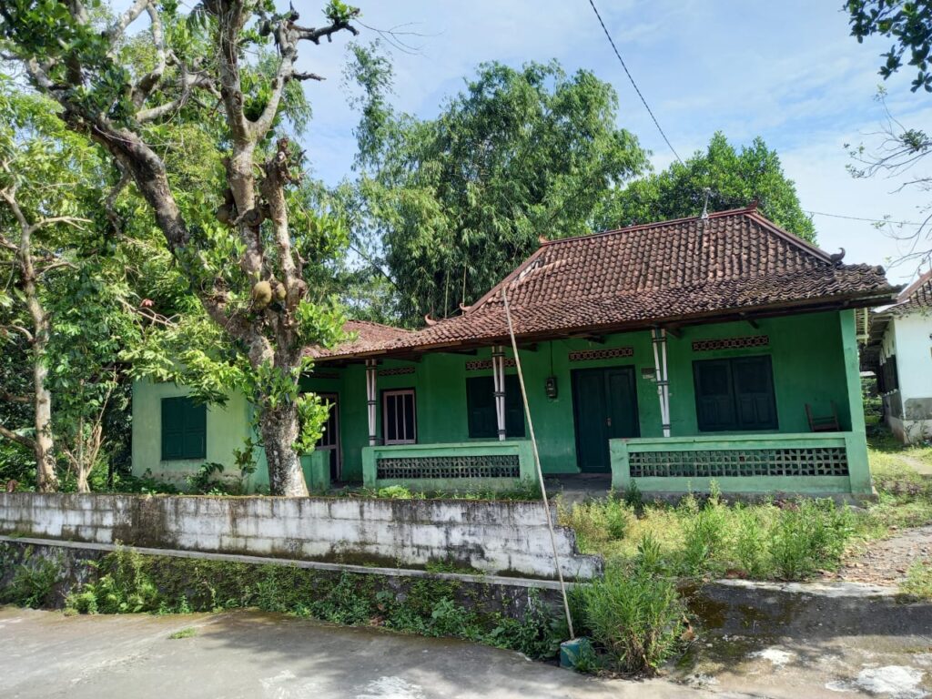 Rumah tua sebelum dibongkar di Jogja